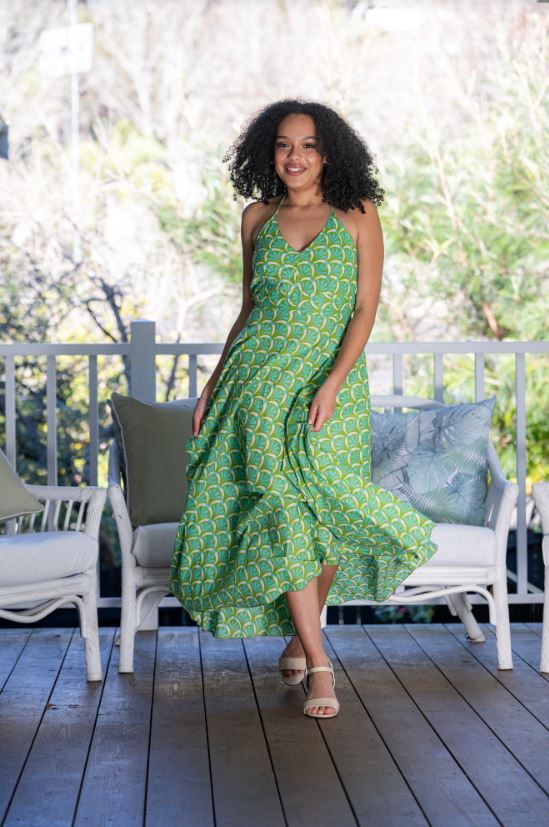 Leeta Tie Back Dress by Cienna