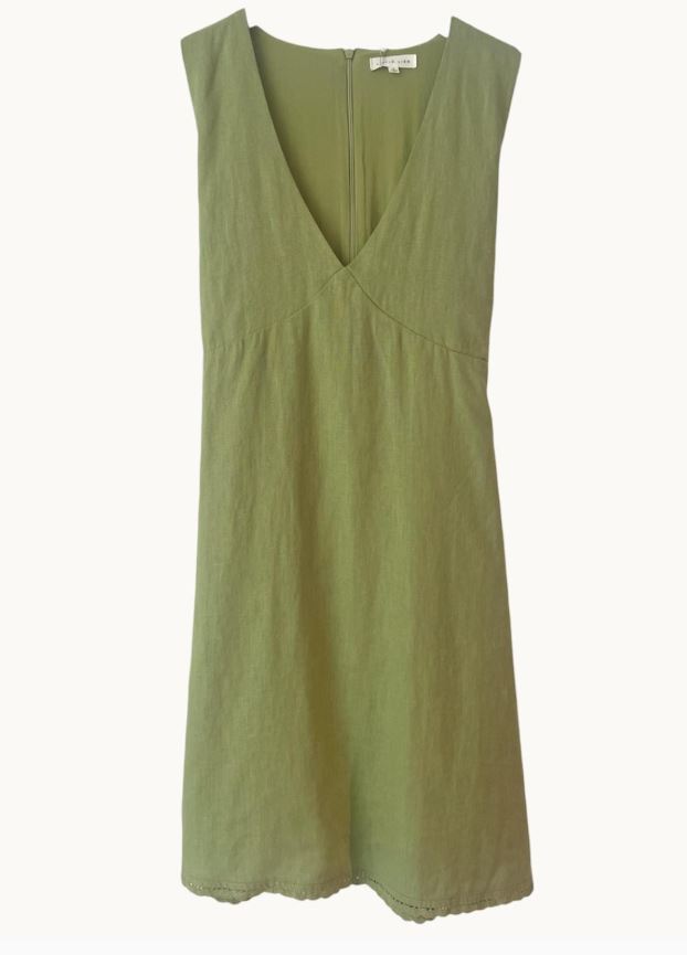 Crochet Trim Dress by Little Lies