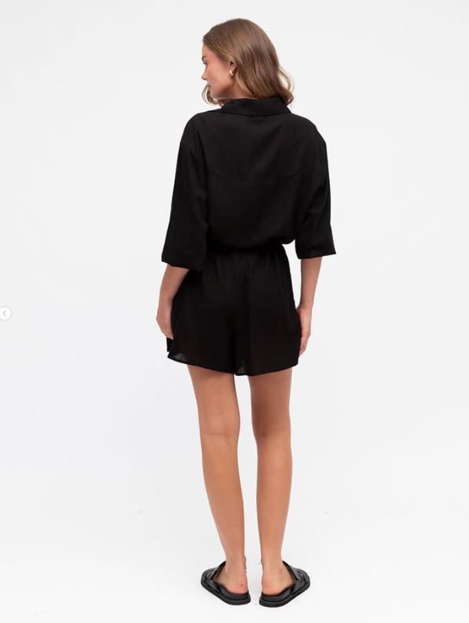 Midnight Muse Playsuit by Label of Love