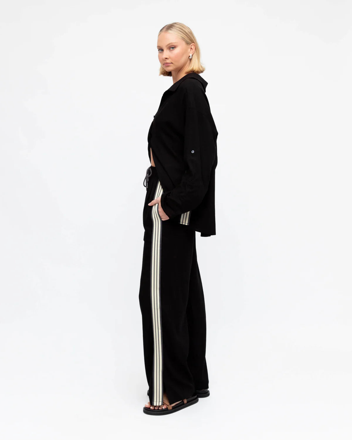 Lotti Stripe Pant by Label of Love