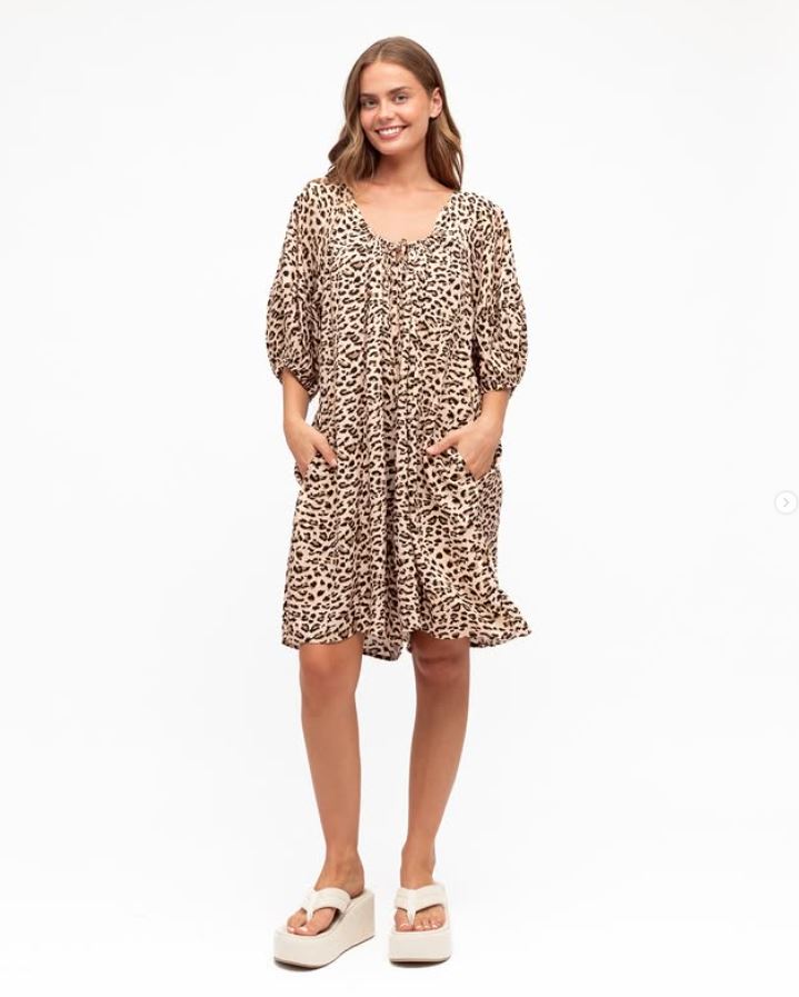 Leopard Playsuit by Label of Love