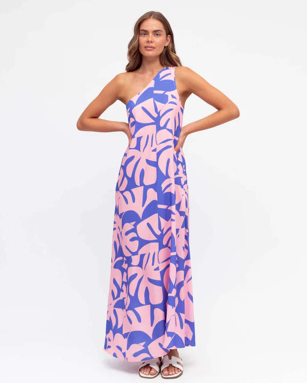 Noa Blue Maxi Dress by Label of Love