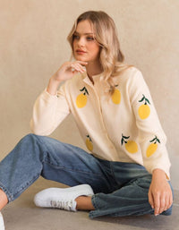 Lemon Drop Cardigan by Ebby and I