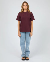Logo Tee Cherry