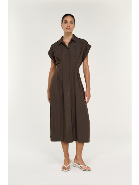 Lucienne Midi Shirtdress