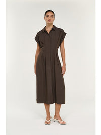 Lucienne Midi Shirtdress