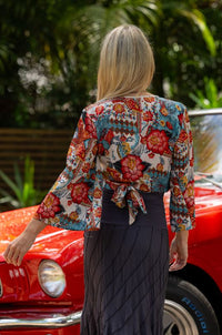 Margot Tie Blouse by CIENNA