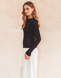 Marlow Long Sleeve Knit Top