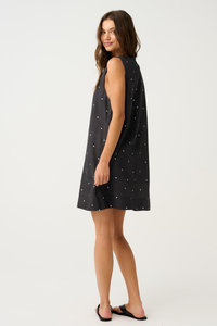 Mason Mini Dress - Black Spot by CARTEL & WILLOW