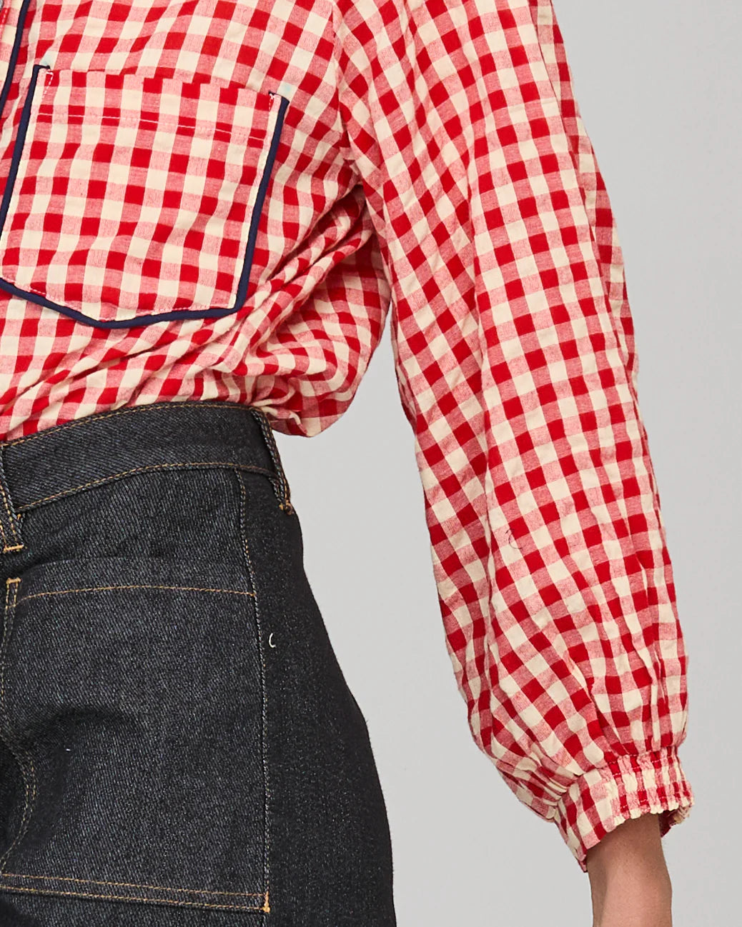 Mizuki Shirt Red by BOOM SHANKAR