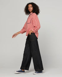 Mizuki Shirt Red by BOOM SHANKAR