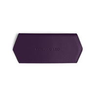 Fox and Leo Glasses Case - Mulberry