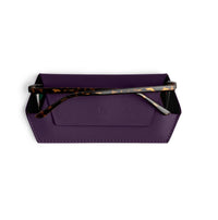 Fox and Leo Glasses Case - Mulberry