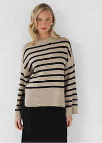 Oatmeal Stripe by White Closet