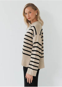 Oatmeal Stripe by White Closet