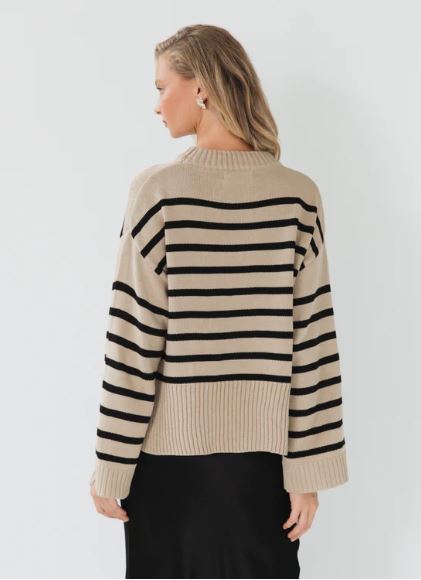 Oatmeal Stripe by White Closet
