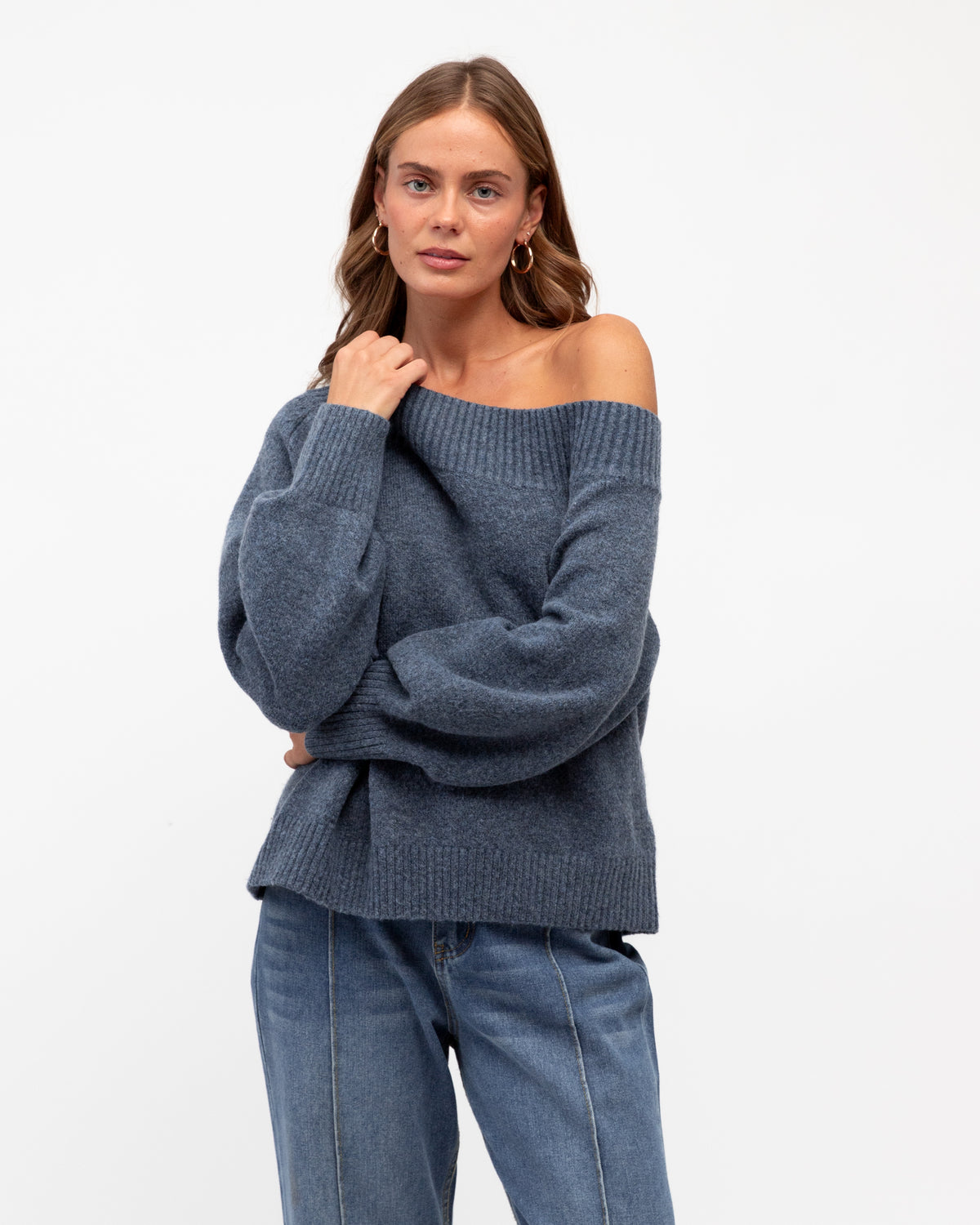 Cold Shoulder Knit by Paper Heart