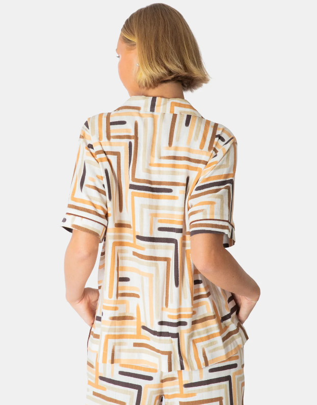 Phoenix Contrast Piping Shirt