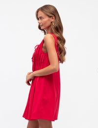 Pleat Mini Dress by Paper Heart