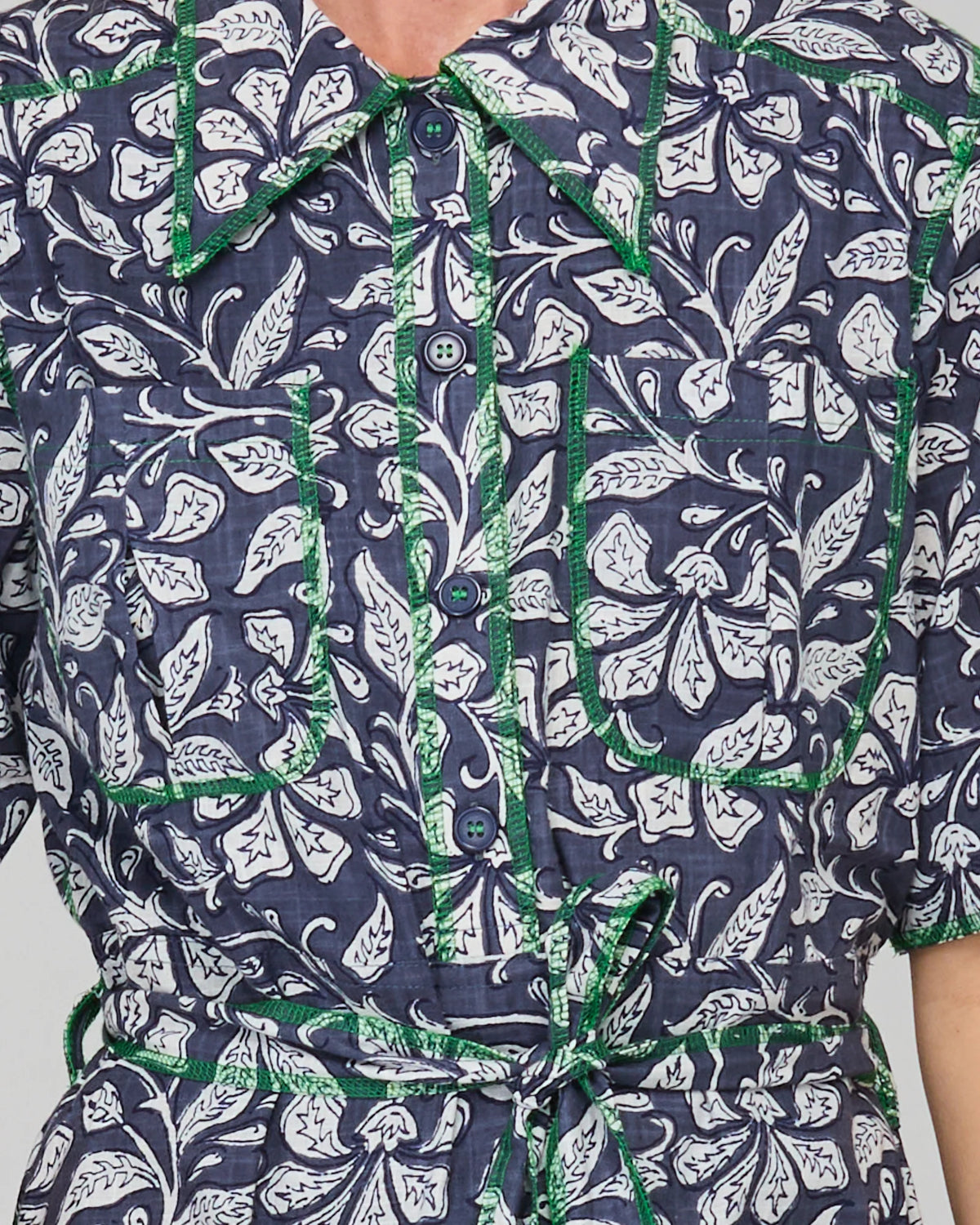 Rishi Dress Izumi Navy by Boom Shankar