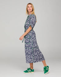 Rishi Dress Izumi Navy by Boom Shankar