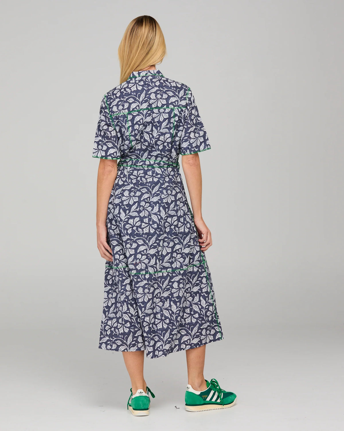 Rishi Dress Izumi Navy by Boom Shankar