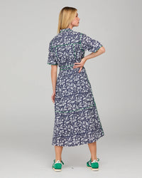 Rishi Dress Izumi Navy by Boom Shankar