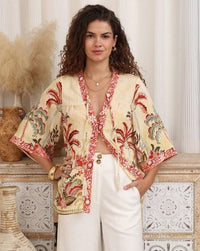 Sahara Blossom Blouse by Iris Maxi