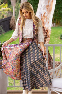 Shasha Wrap Skirt by Cienna