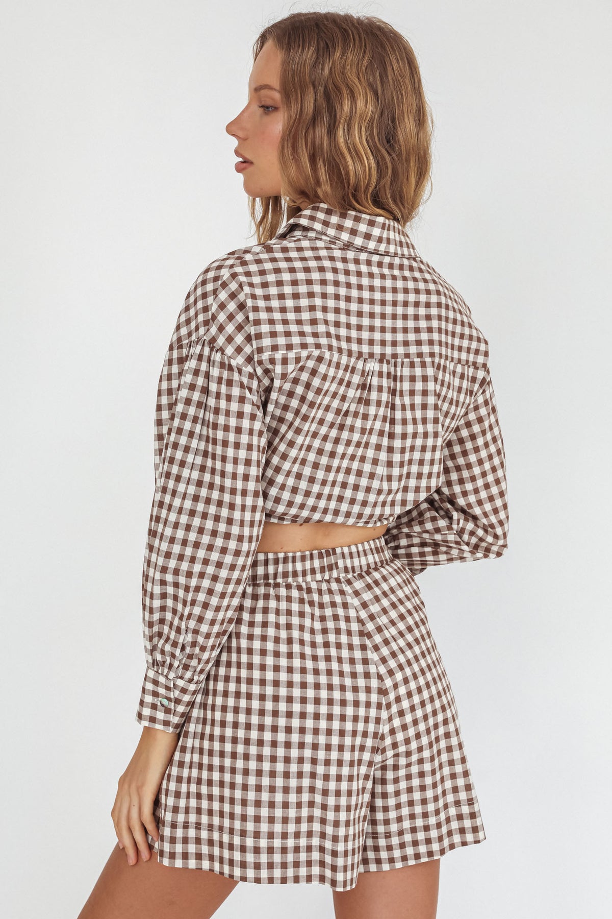 Daisy Check Shirt by Indikah
