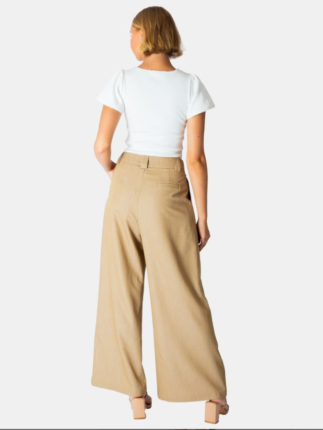 Suited Wide Trouser Pant