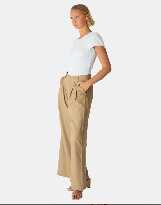 Suited Wide Trouser Pant