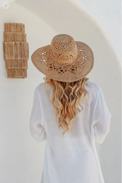 Shoreline Paper Hat by Free Spirit Australia