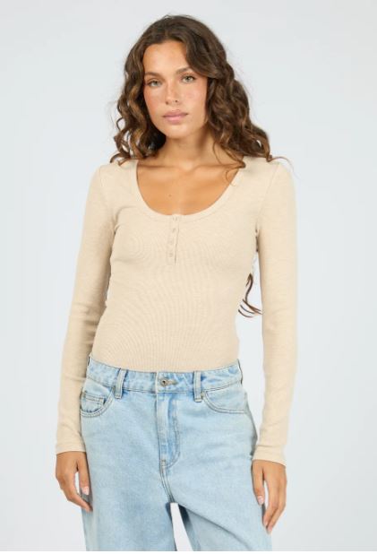 Sia Rib Top by Silent Theory