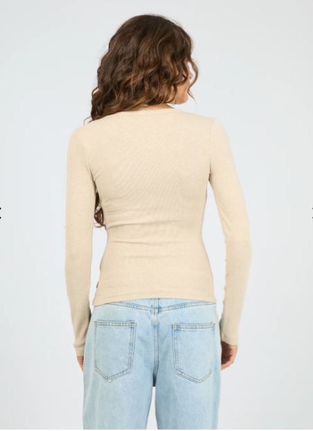 Sia Rib Top by Silent Theory