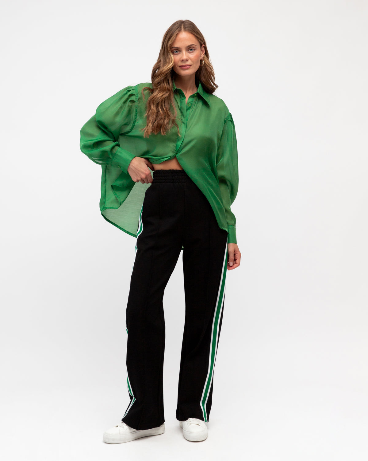 Side Tracked Ponti Pant by Ebby and I