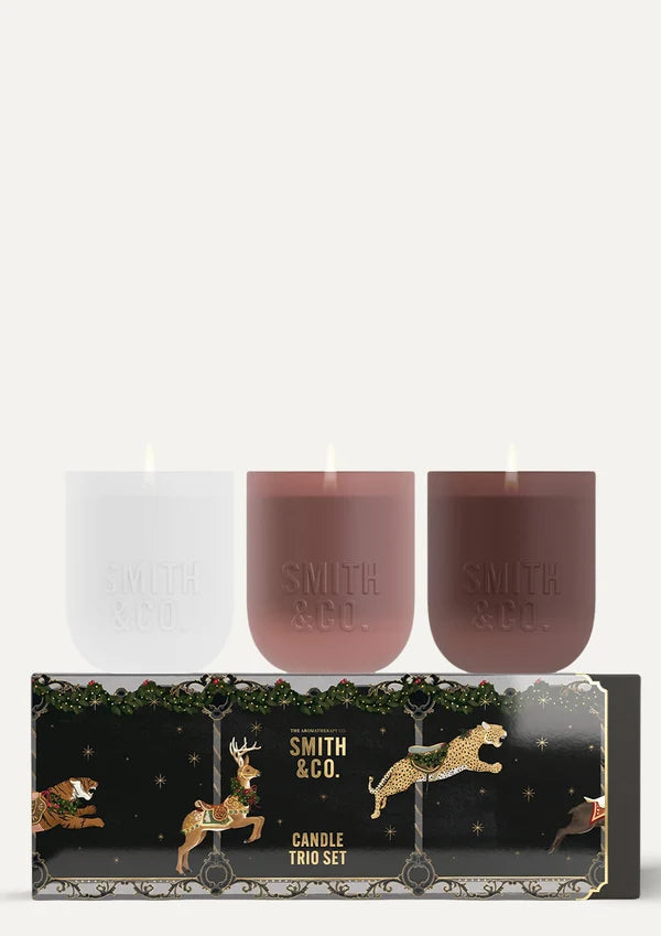 Limited Edition Candle Trio Set Gift Set (3 x 80g)