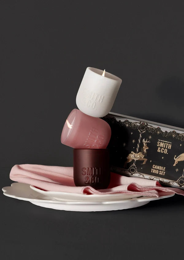 Limited Edition Candle Trio Set Gift Set (3 x 80g)