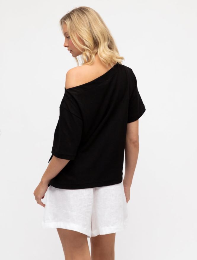 Jenna Boat Top by White Closet