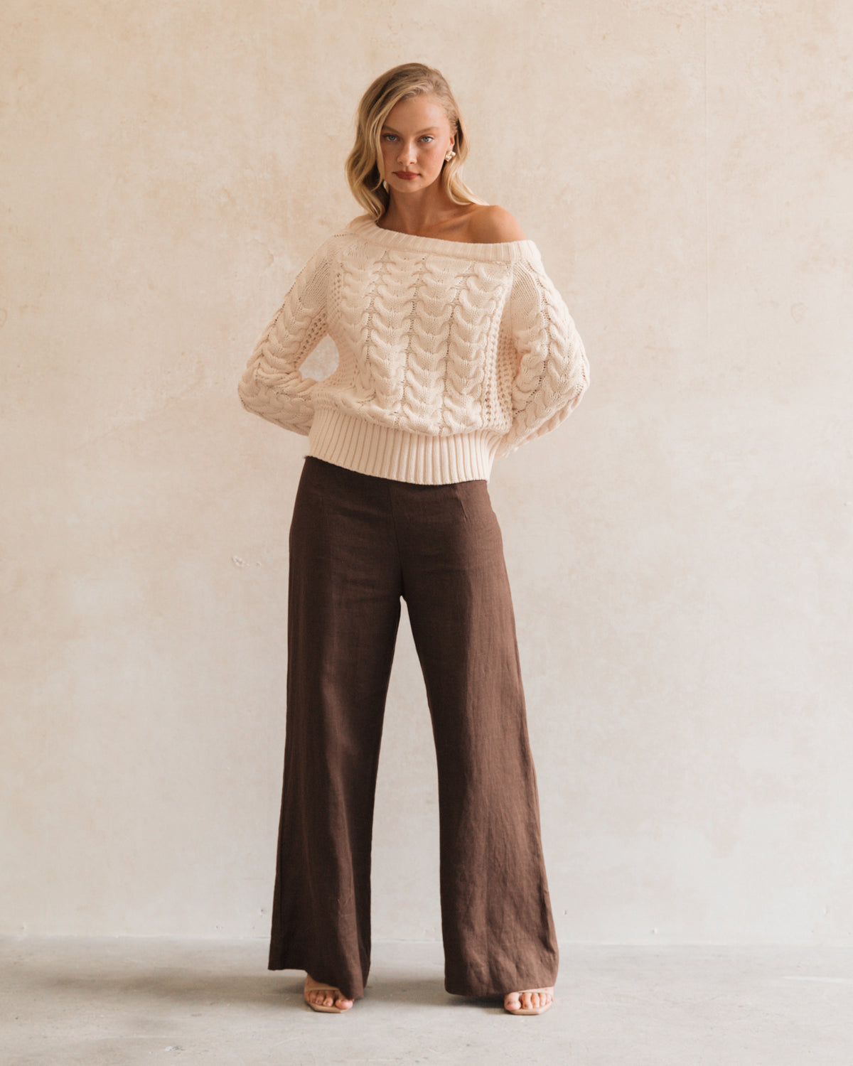 Elsa Off Should Knit by White Closet