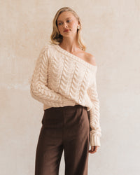 Elsa Off Should Knit by White Closet