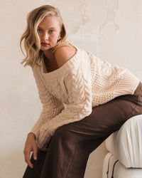 Elsa Off Should Knit by White Closet