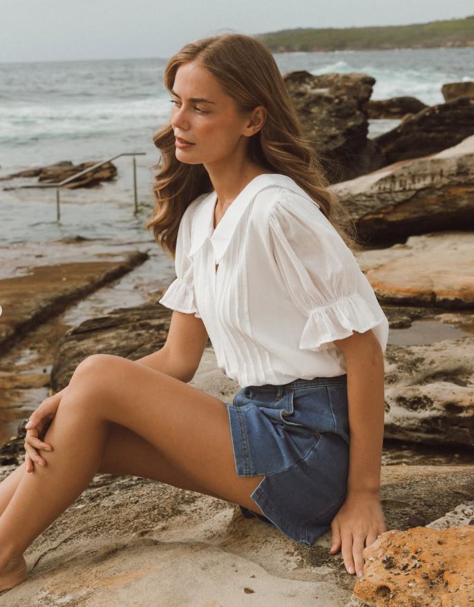 Vanessa Blouse by Ebby & I