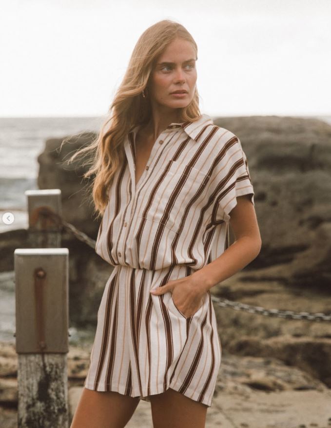 Line Motion Playsuit