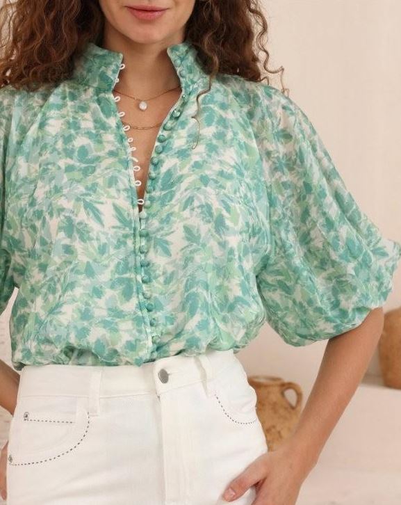 Willow Breeze Blouse by Iris Maxi