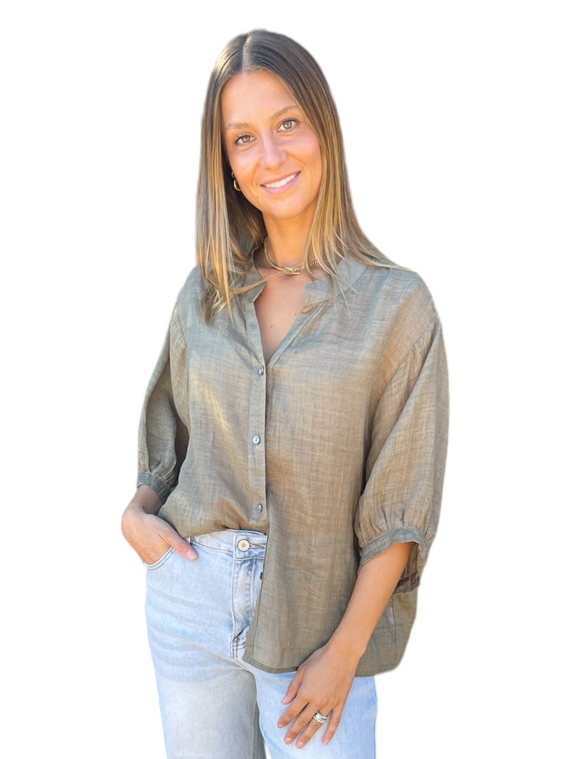 Nomad Linen Shirt by Worthier