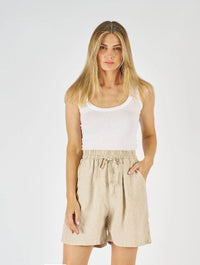 Willow Linen Shorts by Worthier