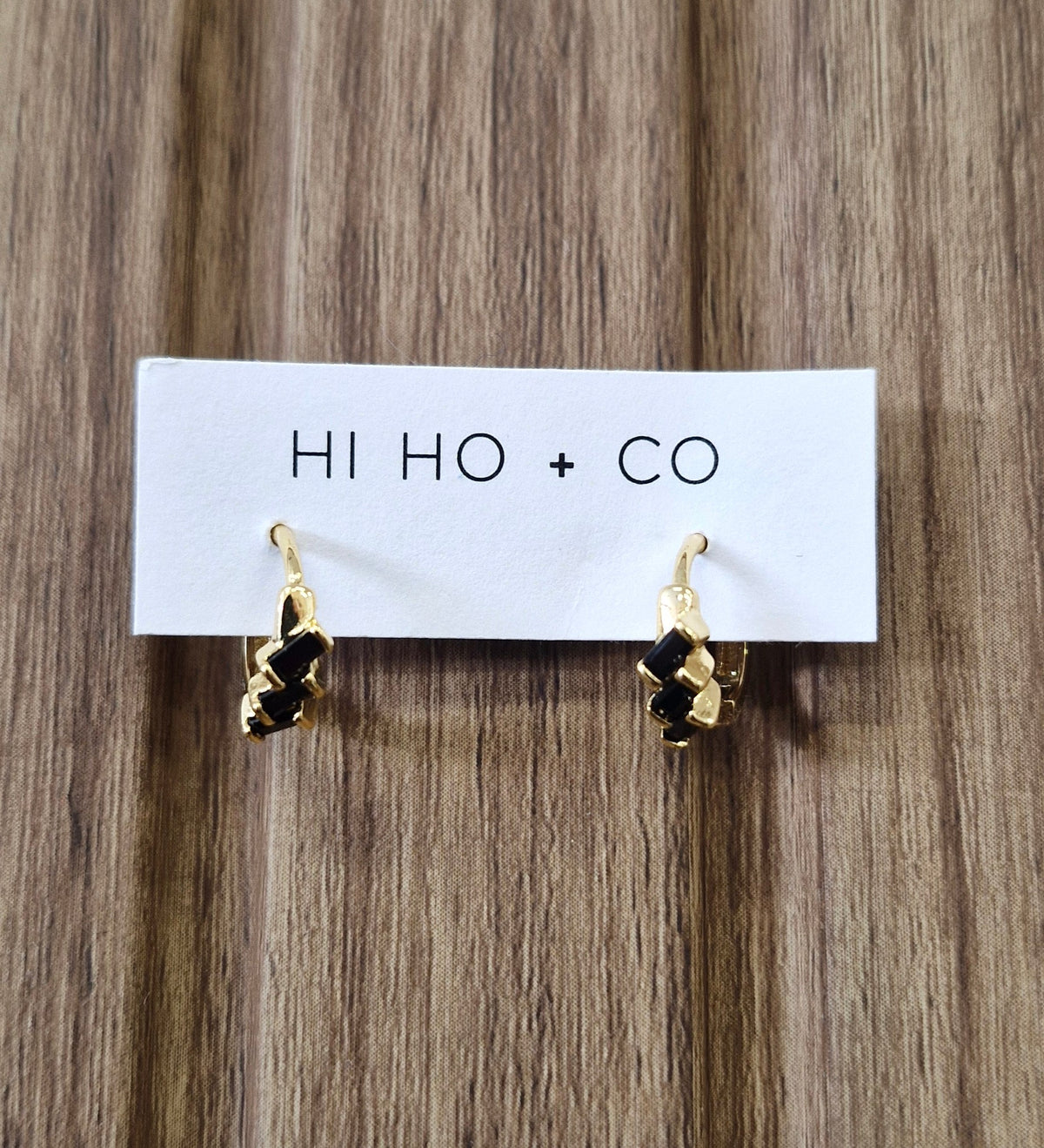 Onyx Chevron Huggies by Hi Ho + Co