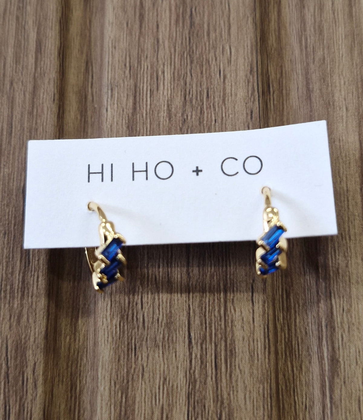 Cobalt Chevron Huggies by Hi Ho + Co