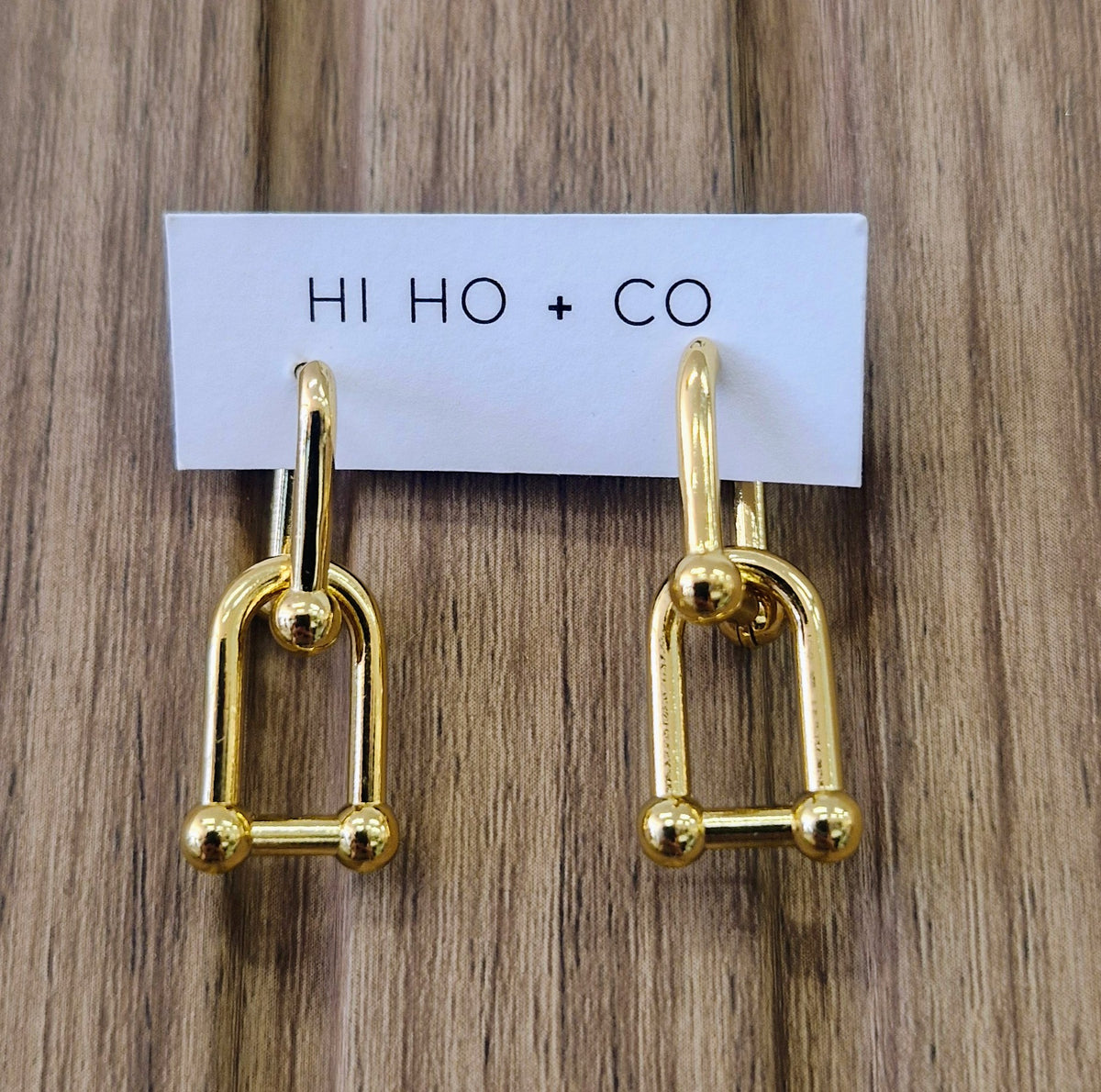 Golden Link Luxe Earrings